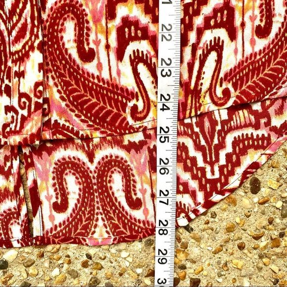 Like New Sanctuary Paisley High Low Boho Tank S - Picture 7 of 8